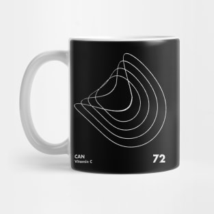 Can / Vitamin C / Minimalist Graphic Artwork Design Mug